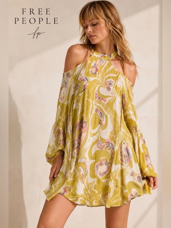 Free People Tops - Free People Drift Away Boho Tunic Dress in size XS